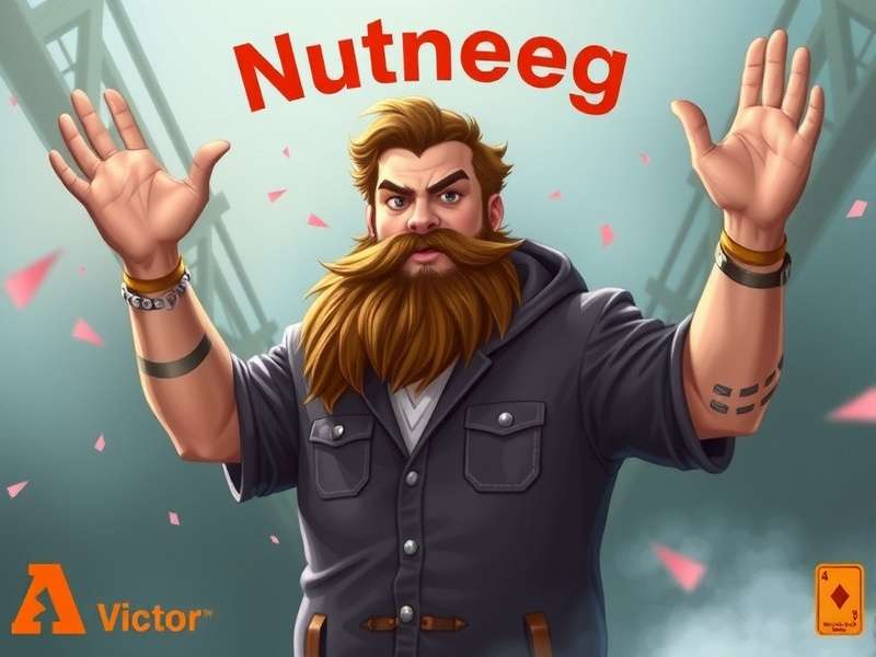 Nutmeg Ace Victor Lore Art - Vintage Indian street sports poster depicting the Victor Cup tournament across India's diverse landscapes